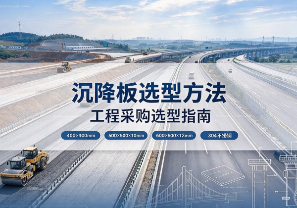 柳城沉降板选择方法