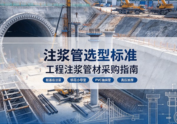 柳城注浆管选型标准